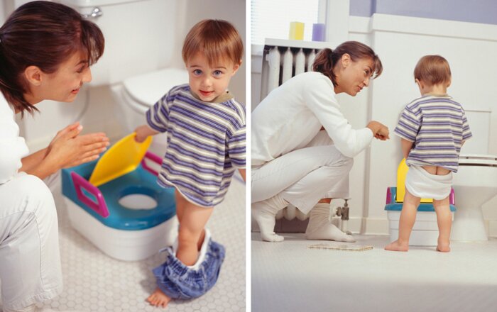 Приучение ребенка к туалету